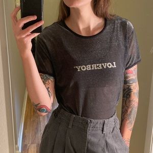 Sheer Loverboy Shirt